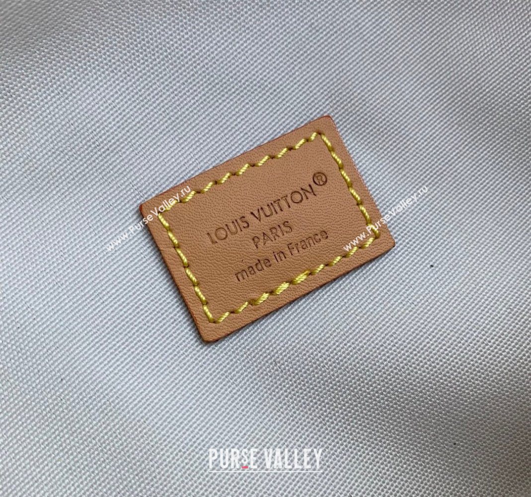 Louis Vuitton Rush Bumbag in Grey Monogram Heritage Canvas 2025 M27152 (KI-251126093)