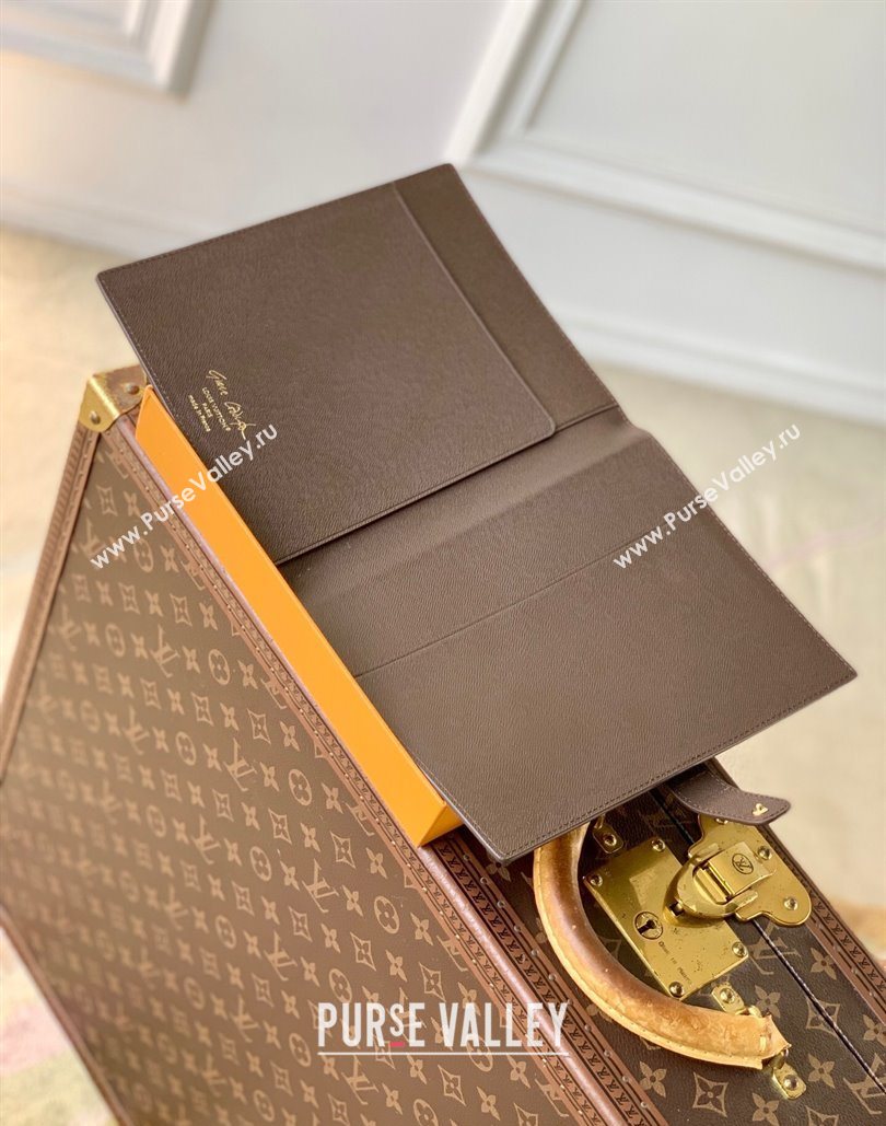 Louis Vuitton Desk Agenda Cover MM in Cat Print 2025 GI1395 (KI-251126094)