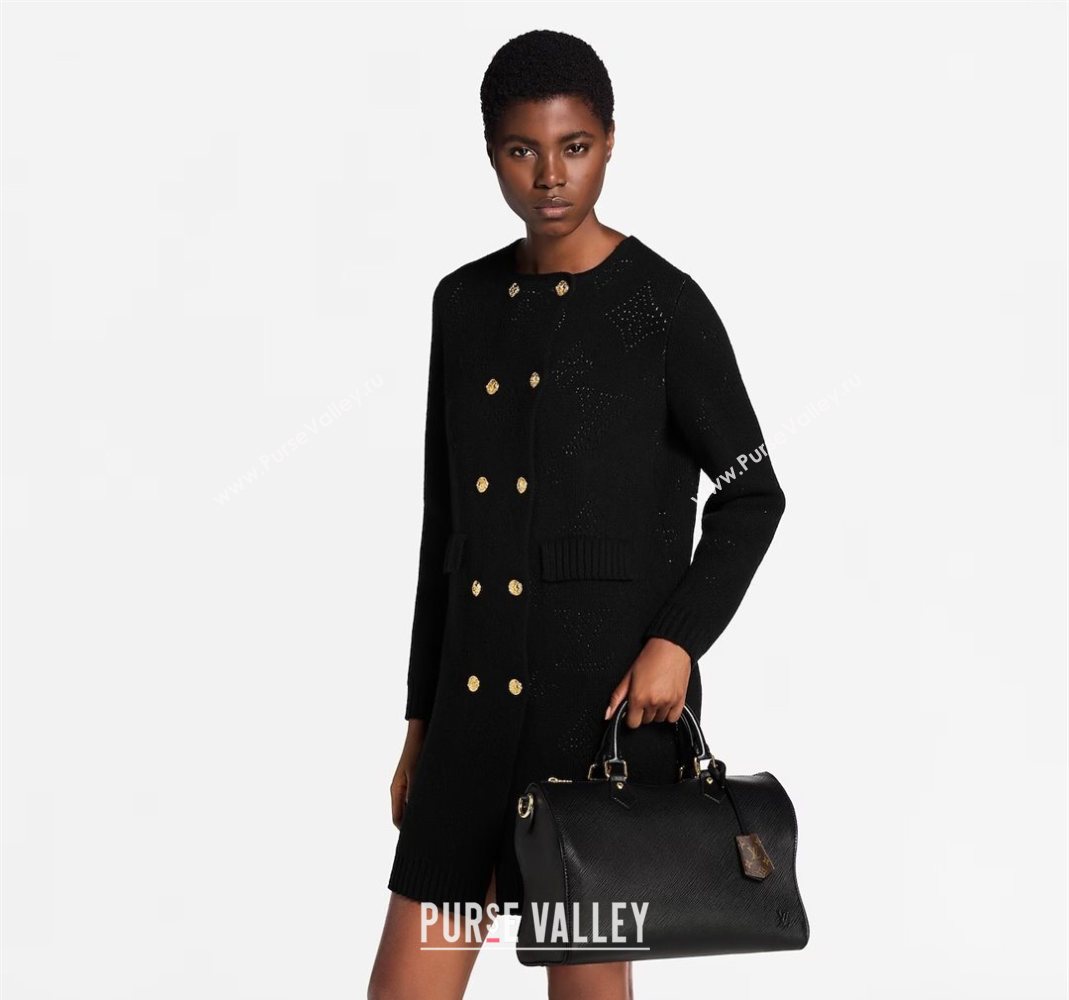 Louis Vuitton Speedy Bandouliere 25 Bag in Monogram Leather Black 2025 M26486 (KI-251126058)