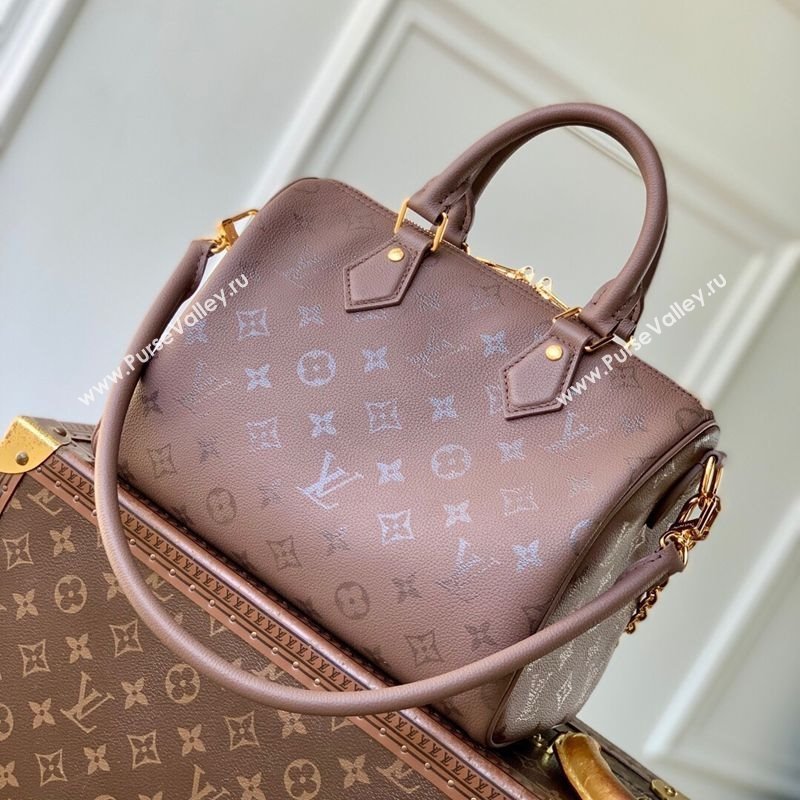 Louis Vuitton Speedy Bandouliere 25 Bag in Monogram Leather Brown 2025 M26691 (KI-251126057)