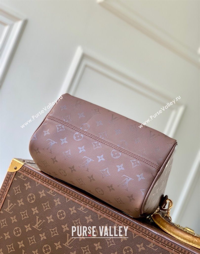 Louis Vuitton Speedy Bandouliere 25 Bag in Monogram Leather Brown 2025 M26691 (KI-251126057)