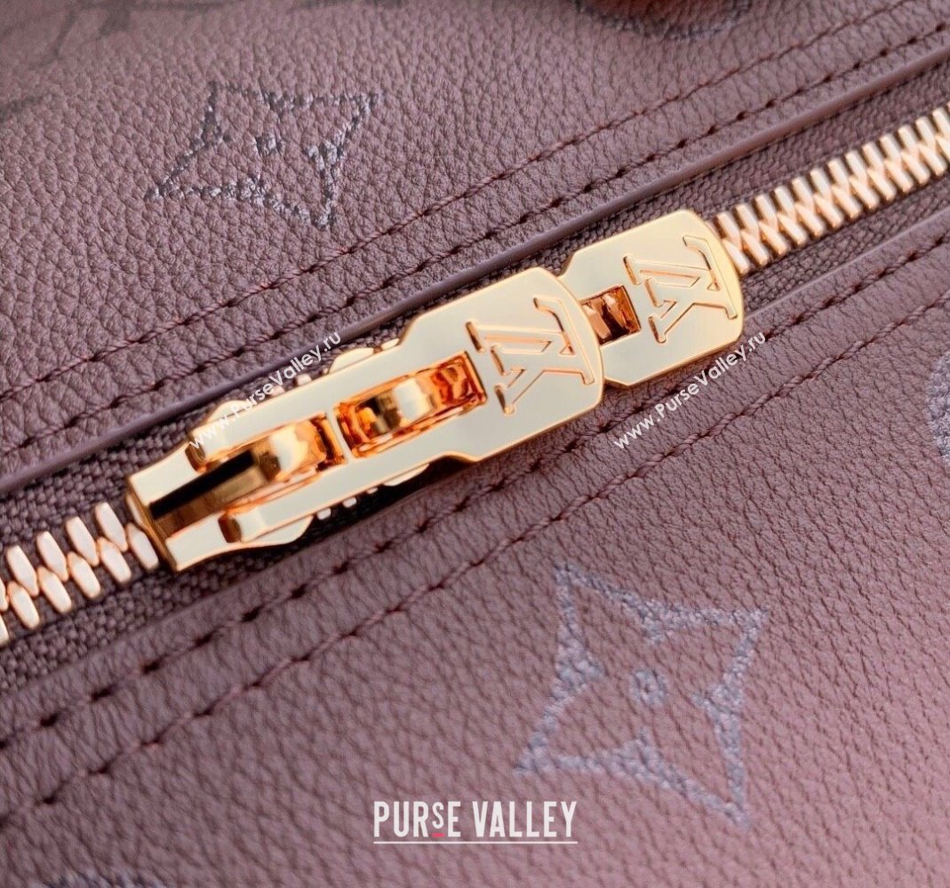 Louis Vuitton Speedy Bandouliere 25 Bag in Monogram Leather Brown 2025 M26691 (KI-251126057)