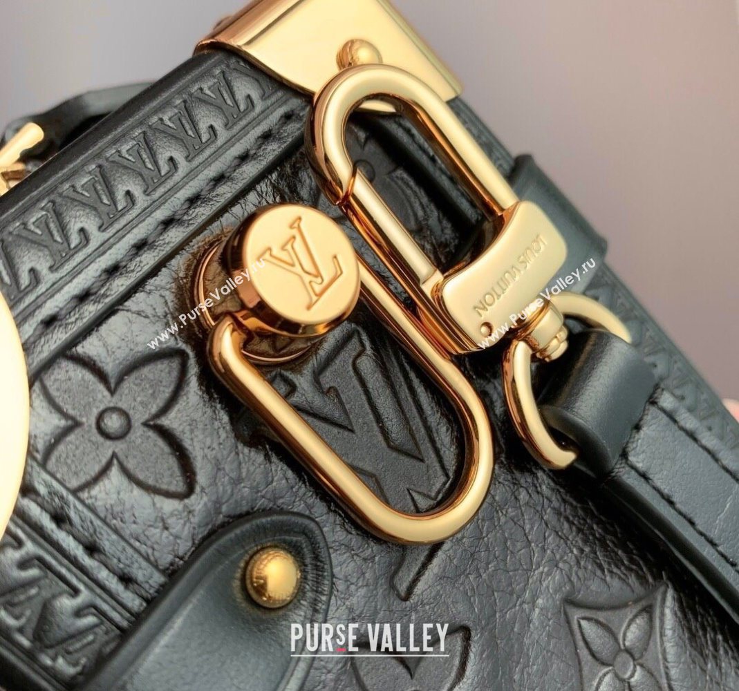 Louis Vuitton Side Trunk MM Bag in Acajou Brown Leather 2025 M26304 (KI-251126052)