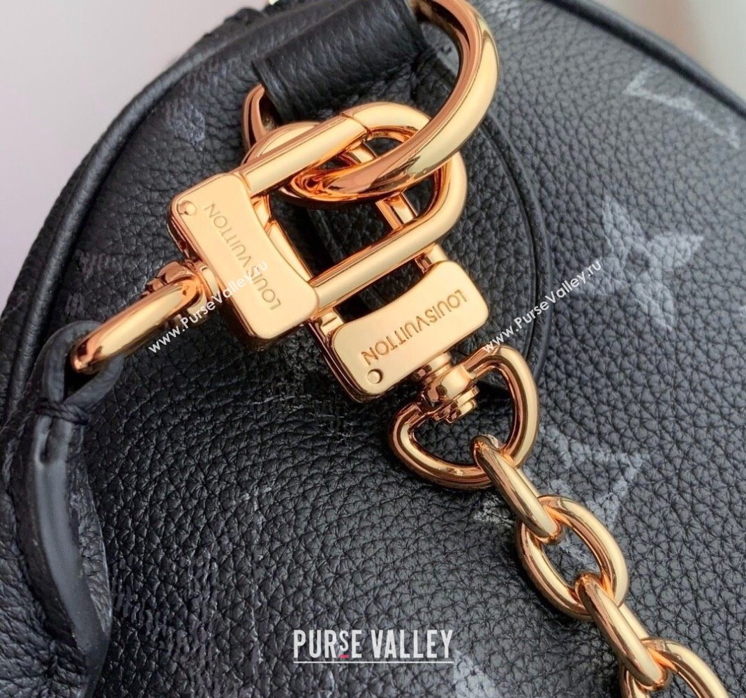 Louis Vuitton Speedy Bandouliere 25 Bag in Monogram Leather Black 2025 M26486 (KI-251126058)