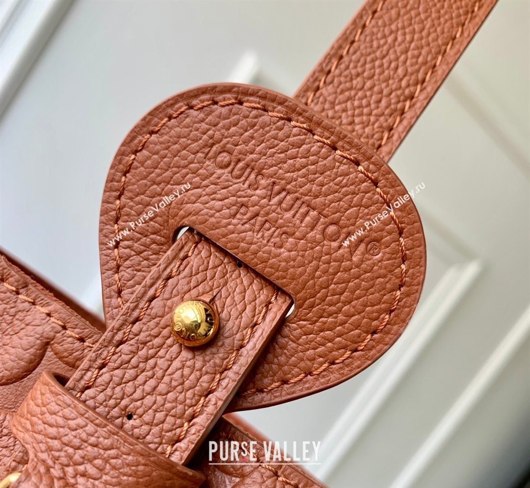 Louis Vuitton All In BB Bucket Bag in Monogram Empreinte Leather Bown 2026 M28820 (KI-260203004)