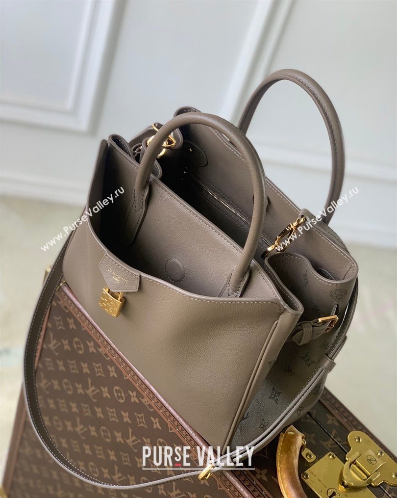 Louis Vuitton Vendome PM Tote Bag in Calfskin leather M27040 Taupe Grey 2026 (KI-260202017)