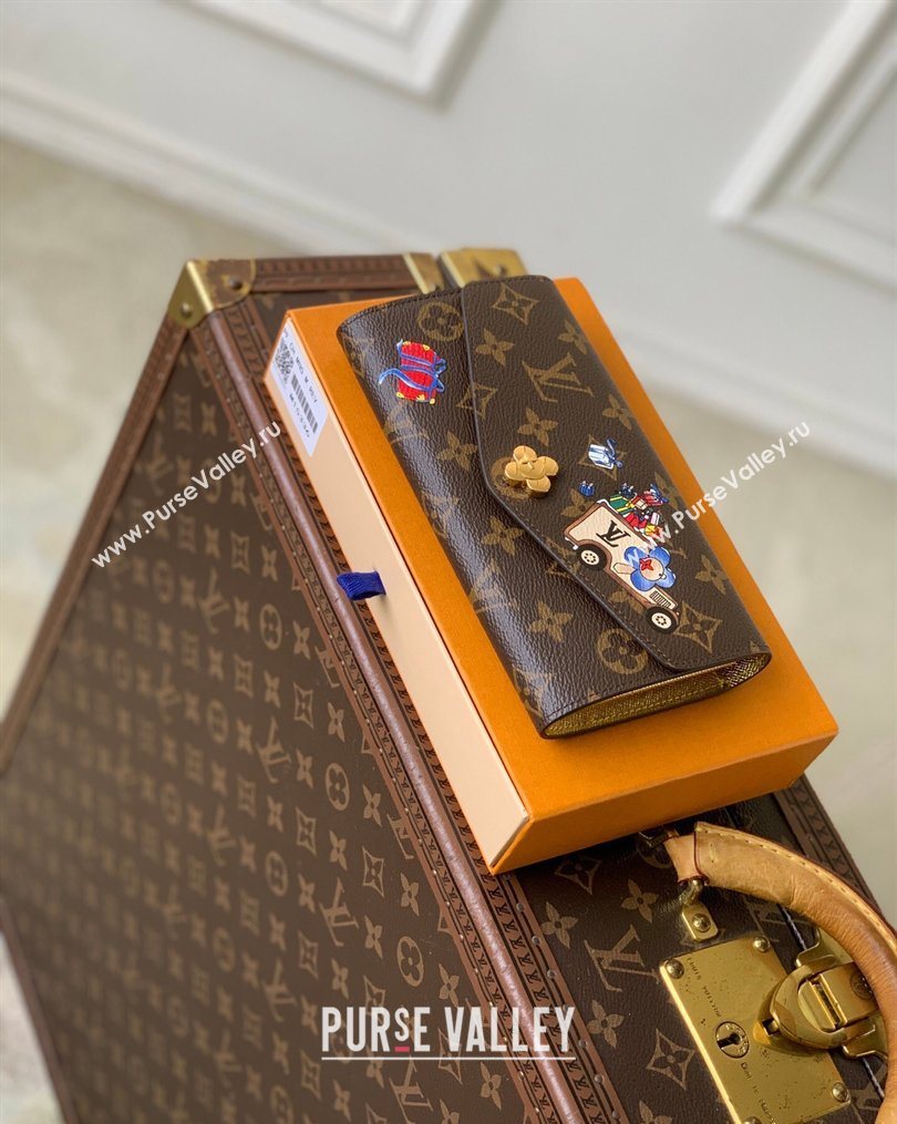 Louis Vuitton Sarah Wallet in Vivienne Print M15336 2026 (KI-260202066)