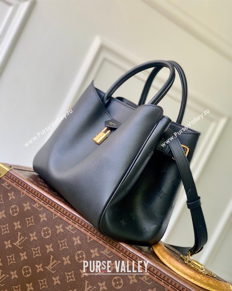 Louis Vuitton Vendome PM Tote Bag in Calfskin leather M26502 Black 2026 (KI-260202016)