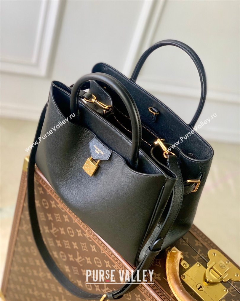 Louis Vuitton Vendome PM Tote Bag in Calfskin leather M26502 Black 2026 (KI-260202016)