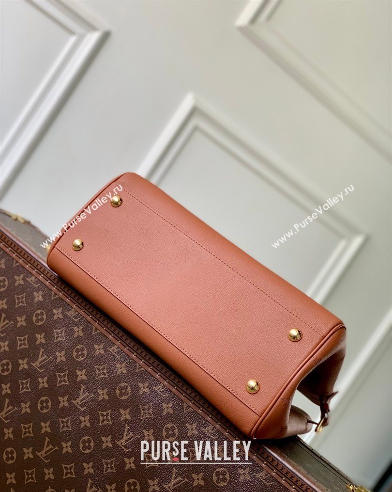 Louis Vuitton Vendome MM Tote Bag in Calfskin leather M26501 Cognac Brown 2026 (KI-260202019)