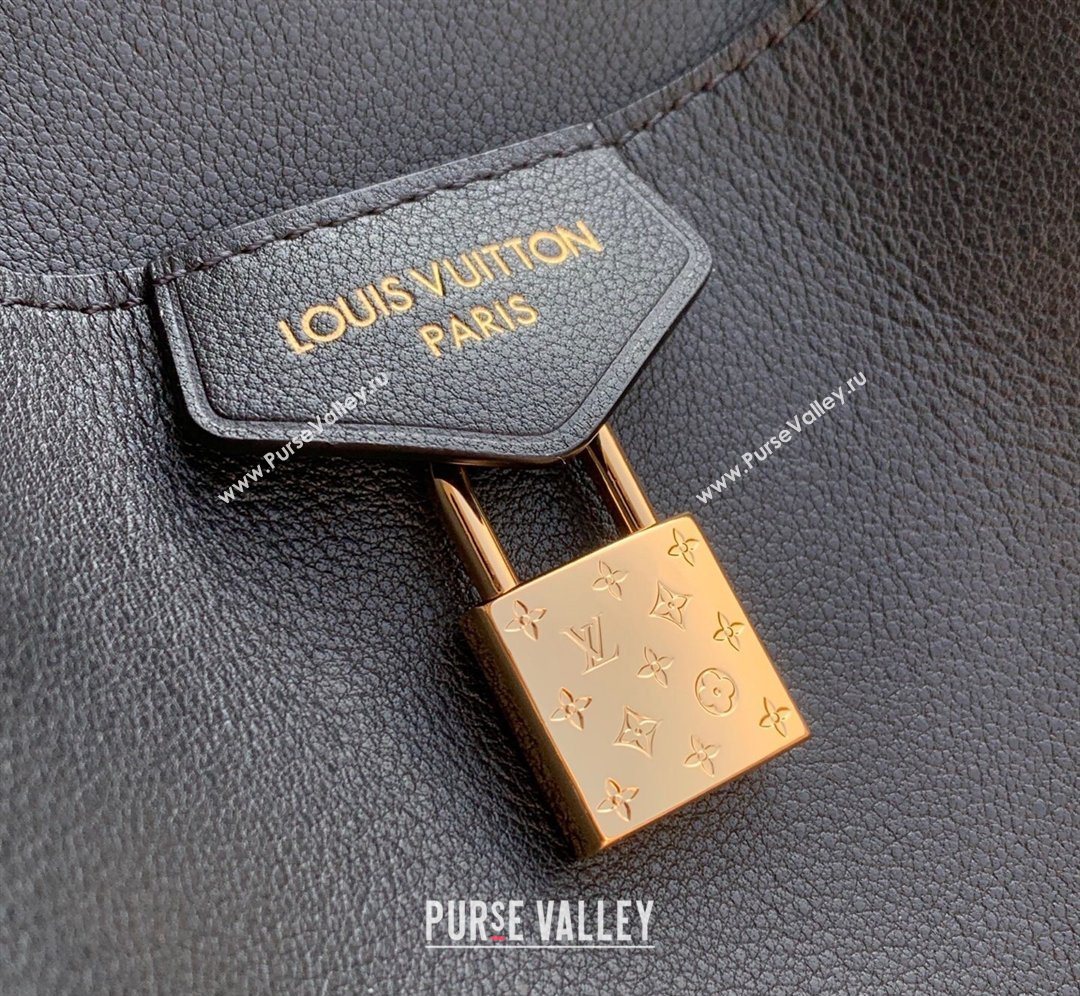 Louis Vuitton Vendome MM Tote Bag in Calfskin leather M26338 Black 2026 (KI-260202018)