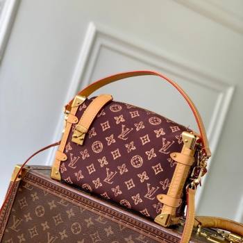 Louis Vuitton Side Trunk MM Bag in Monogram Origine Ebene Canvas 2026 M27516 (KI-260202001)