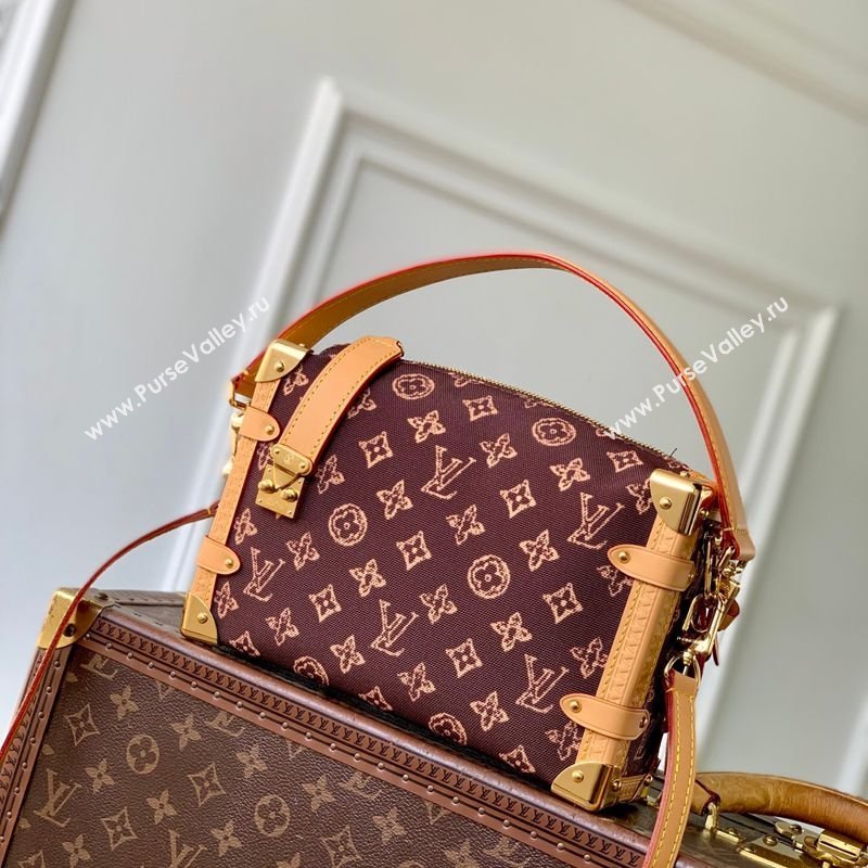 Louis Vuitton Side Trunk MM Bag in Monogram Origine Ebene Canvas 2026 M27516 (KI-260202001)