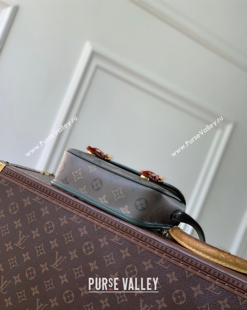 Louis Vuitton Mens Satchel Wearable Wallet Mini Bag in Green Monogram Surplus Canvas 2026 M26969 (KI-260202026)