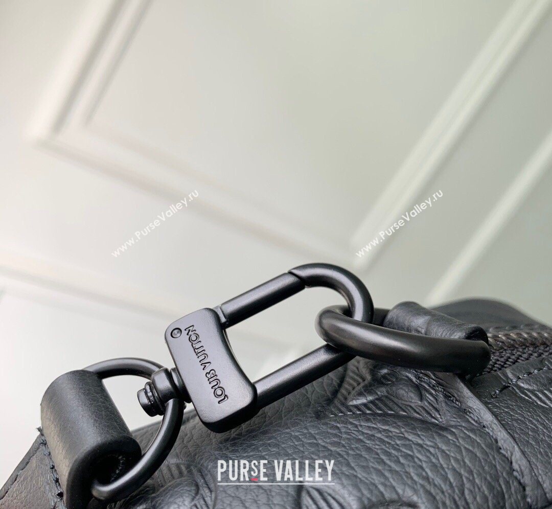 Louis Vuitton Mens Trocadero Wearable Wallet Mini Bag in Black Monogram Shadow Leather 2026 M26737 (KI-260202041)