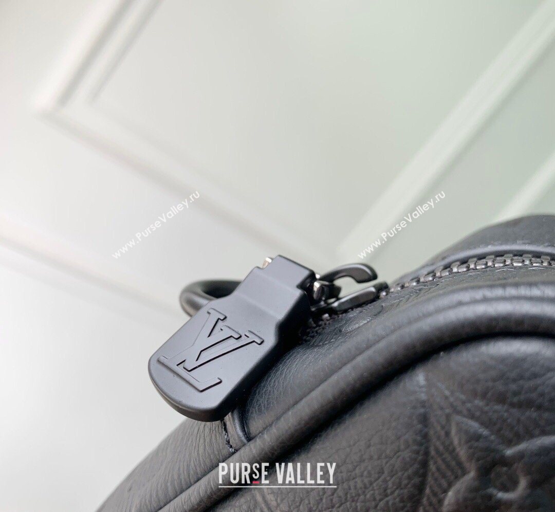 Louis Vuitton Mens Trocadero Wearable Wallet Mini Bag in Black Monogram Shadow Leather 2026 M26737 (KI-260202041)