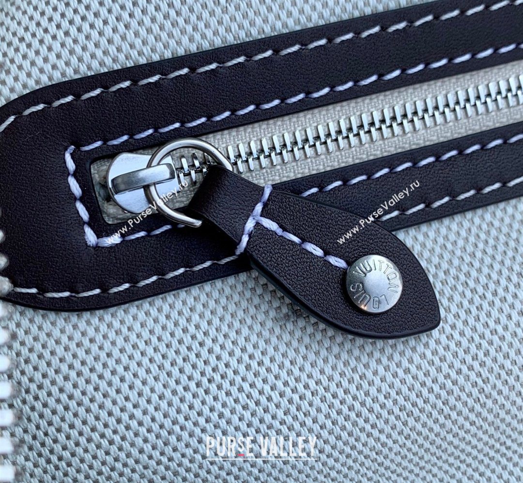 Louis Vuitton Mens Keepall Bandouliere 50 Bag in Suede Beige/Brown 2026 M26127 (KI-260202042)