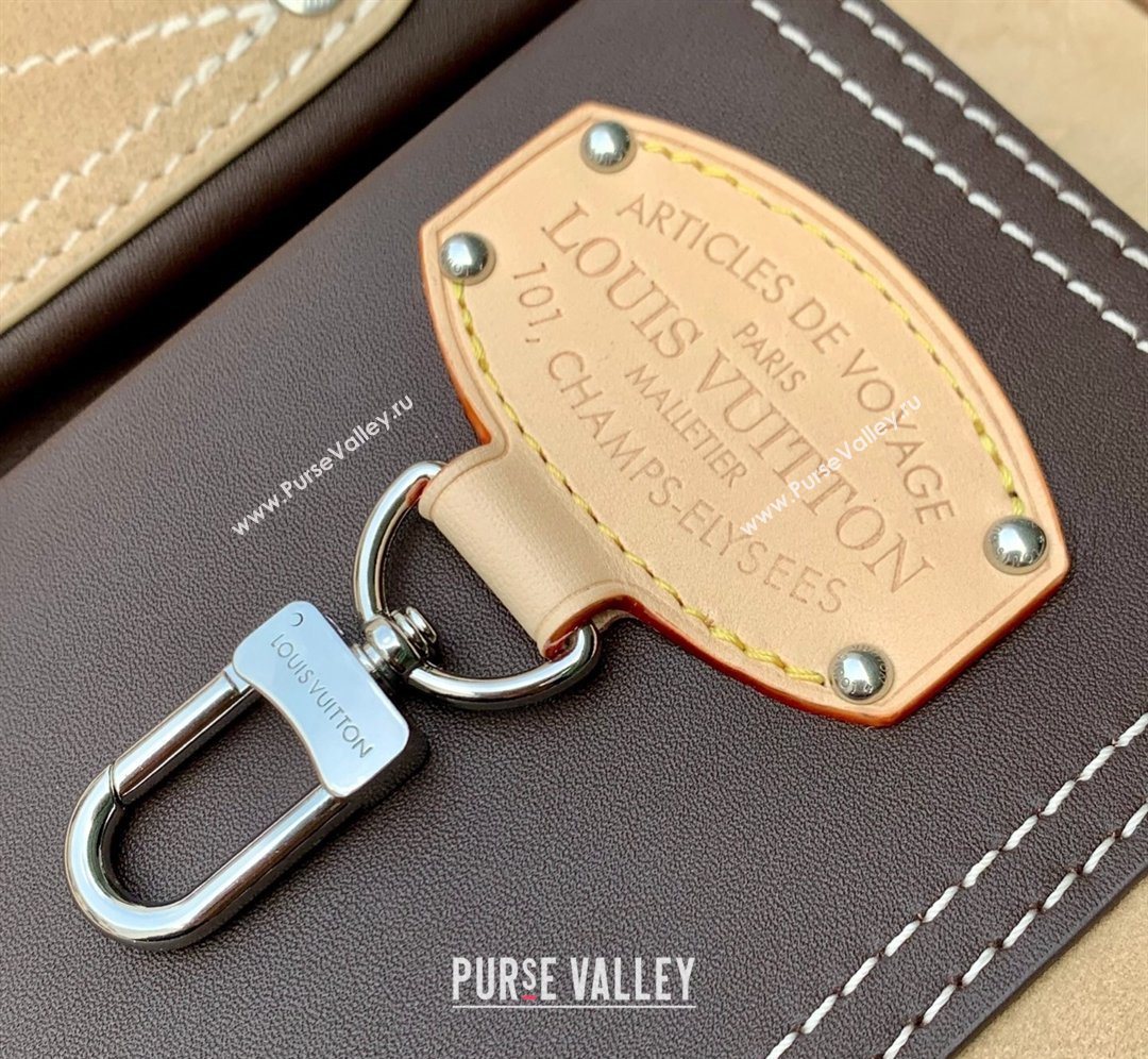 Louis Vuitton Mens Steamer Backpack Bag in Suede Beige/Brown 2026 M26019 (KI-260202043)