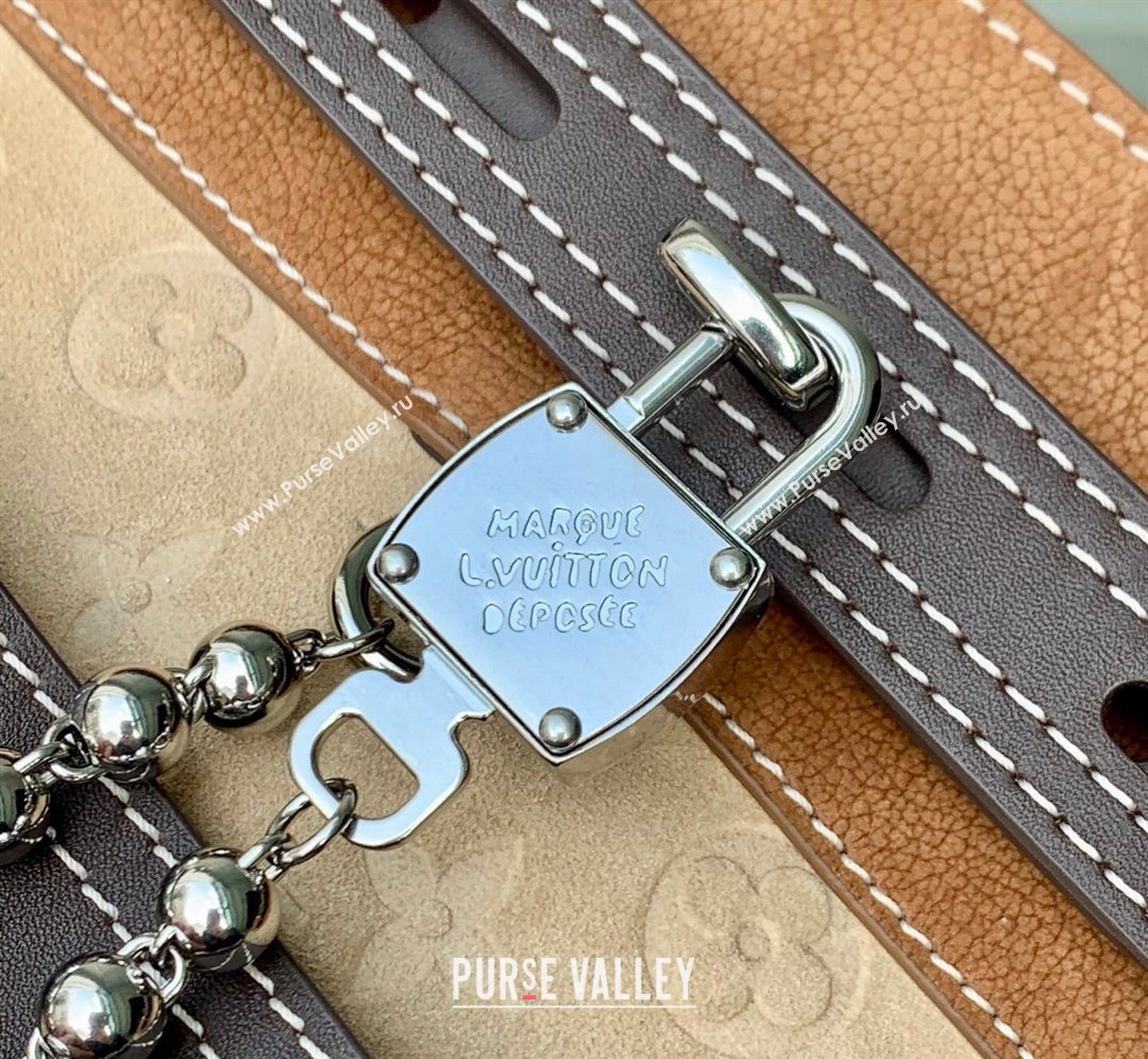 Louis Vuitton Mens Steamer Backpack Bag in Suede Beige/Brown 2026 M26019 (KI-260202043)