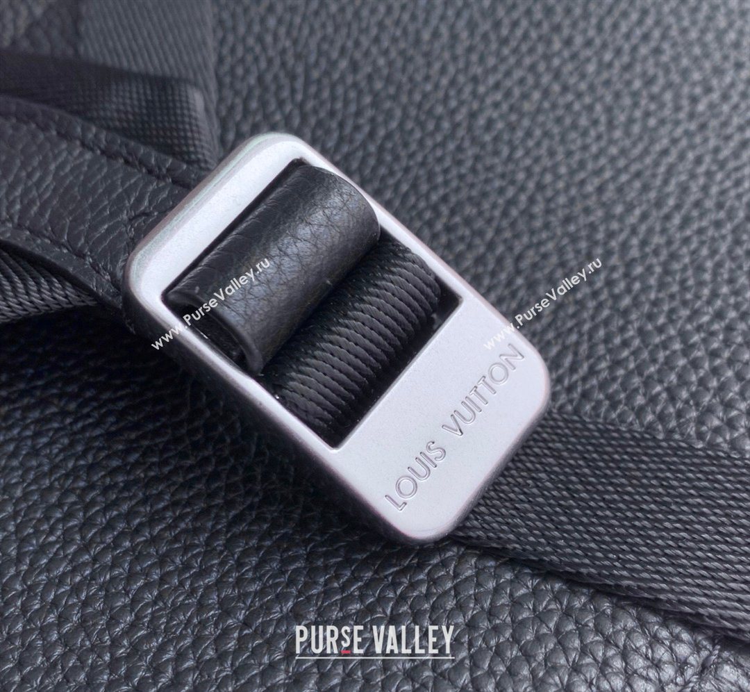 Louis Vuitton Mens Steamer Backpack bag in LV Touch Leather Black 2026 M27063 (KI-260202044)