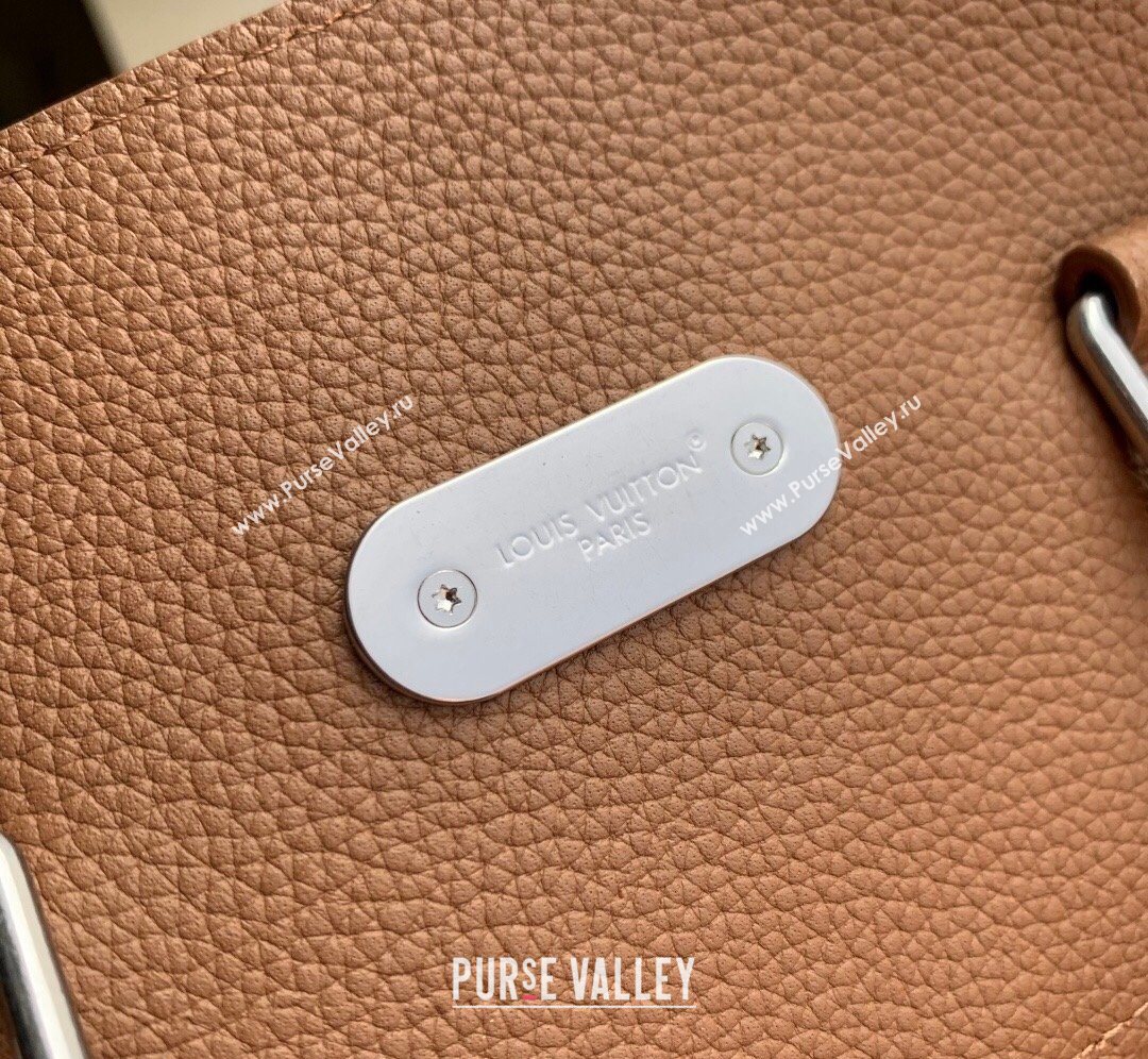 Louis Vuitton Mens Steamer 30 bag in LV Touch Leather Tan Brown 2026 M26758 (KI-260202047)