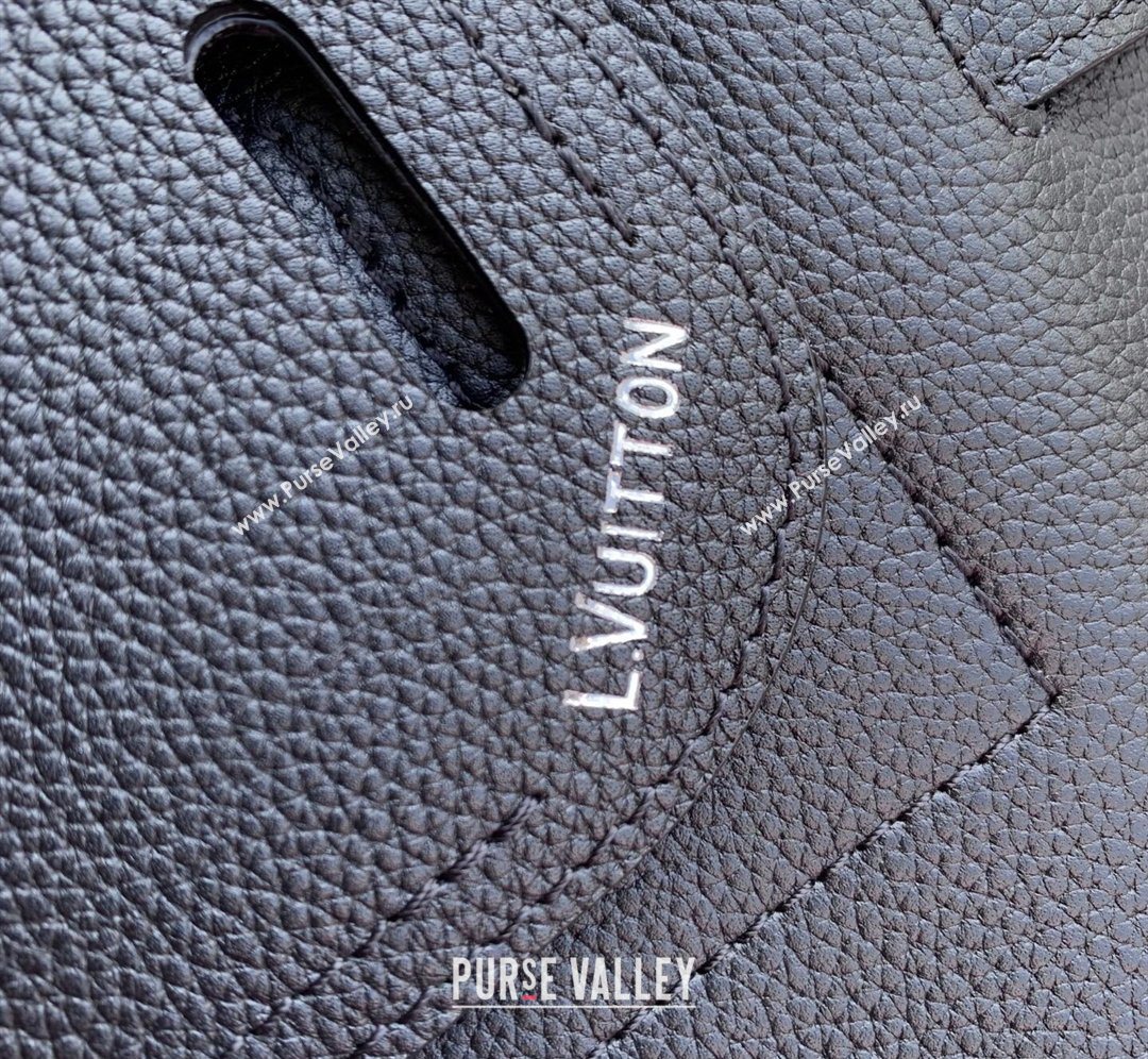 Louis Vuitton Mens Steamer 30 bag in LV Touch Leather M27061 Black 2026 (KI-260202046)