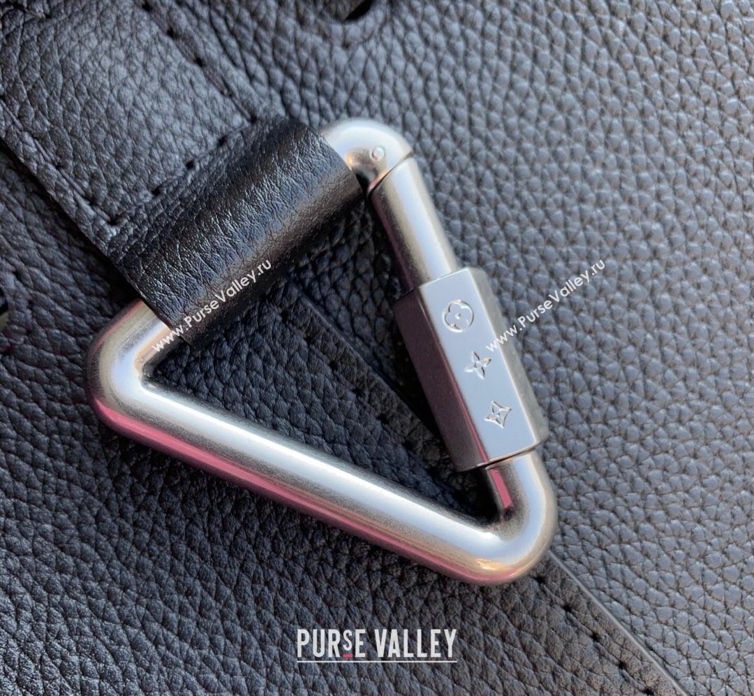 Louis Vuitton Mens Steamer 30 bag in LV Touch Leather M27061 Black 2026 (KI-260202046)