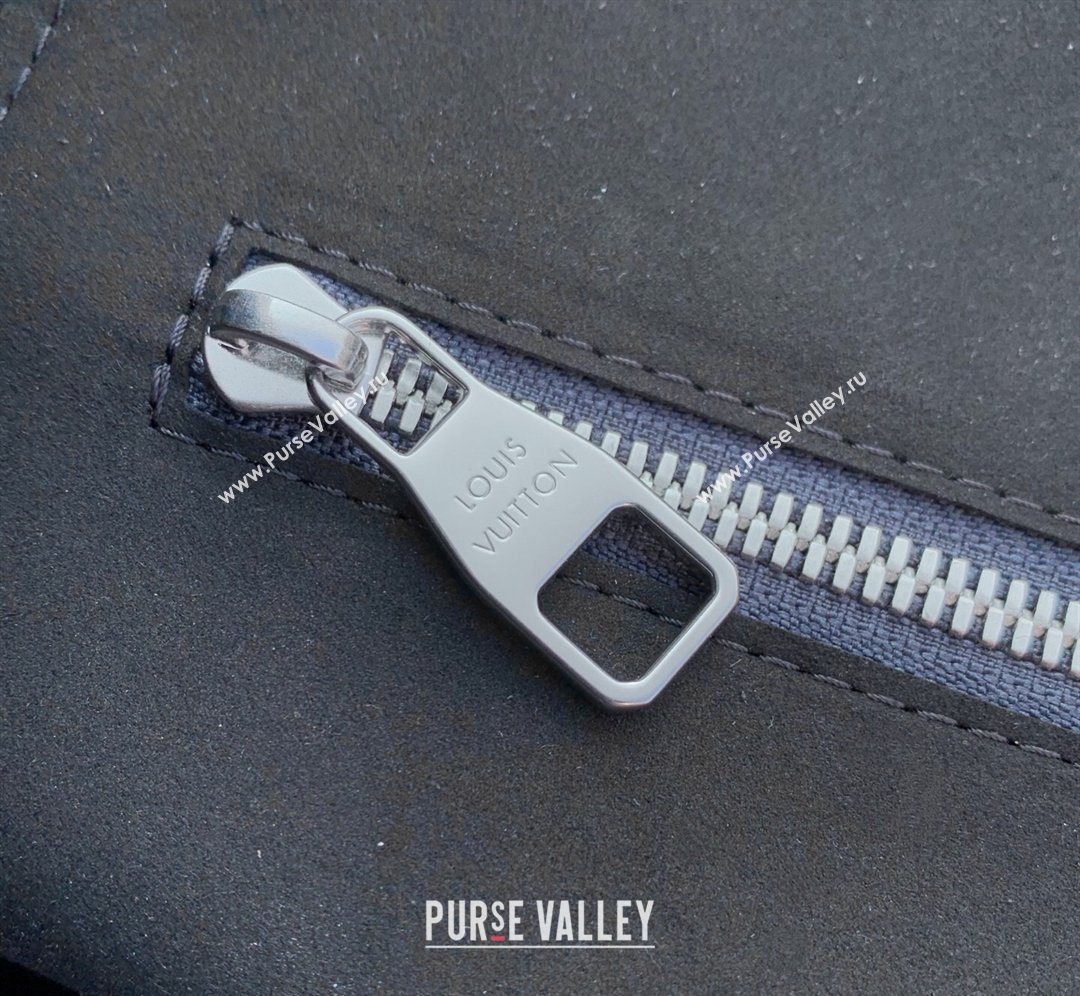 Louis Vuitton Mens Steamer 30 bag in LV Touch Leather M27061 Black 2026 (KI-260202046)