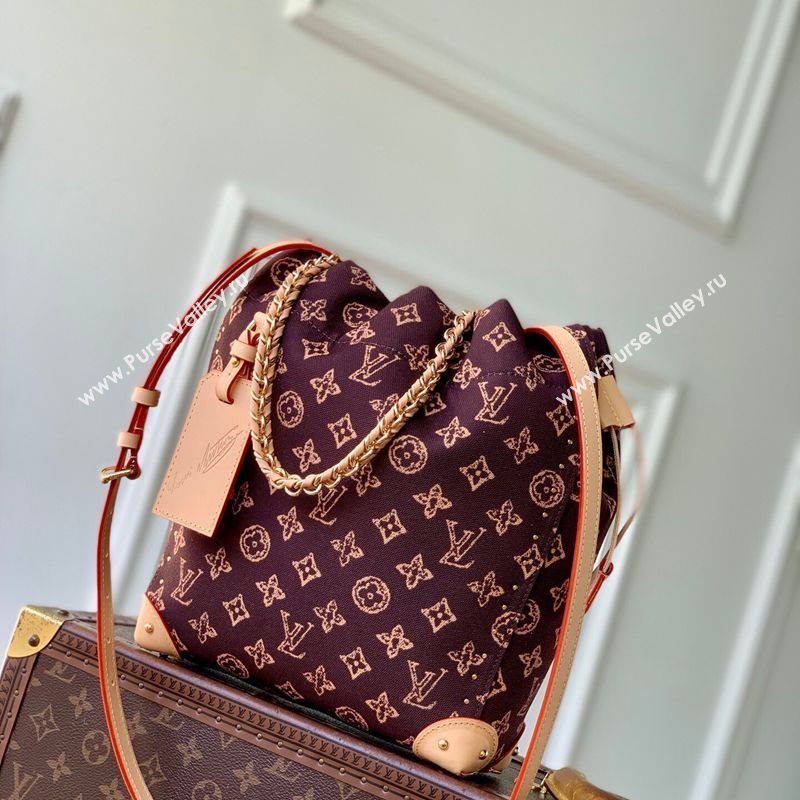 Louis Vuitton Noe Trunk Bag in Monogram Origine Ebene Canvas 2026 M28103 (KI-260202004)