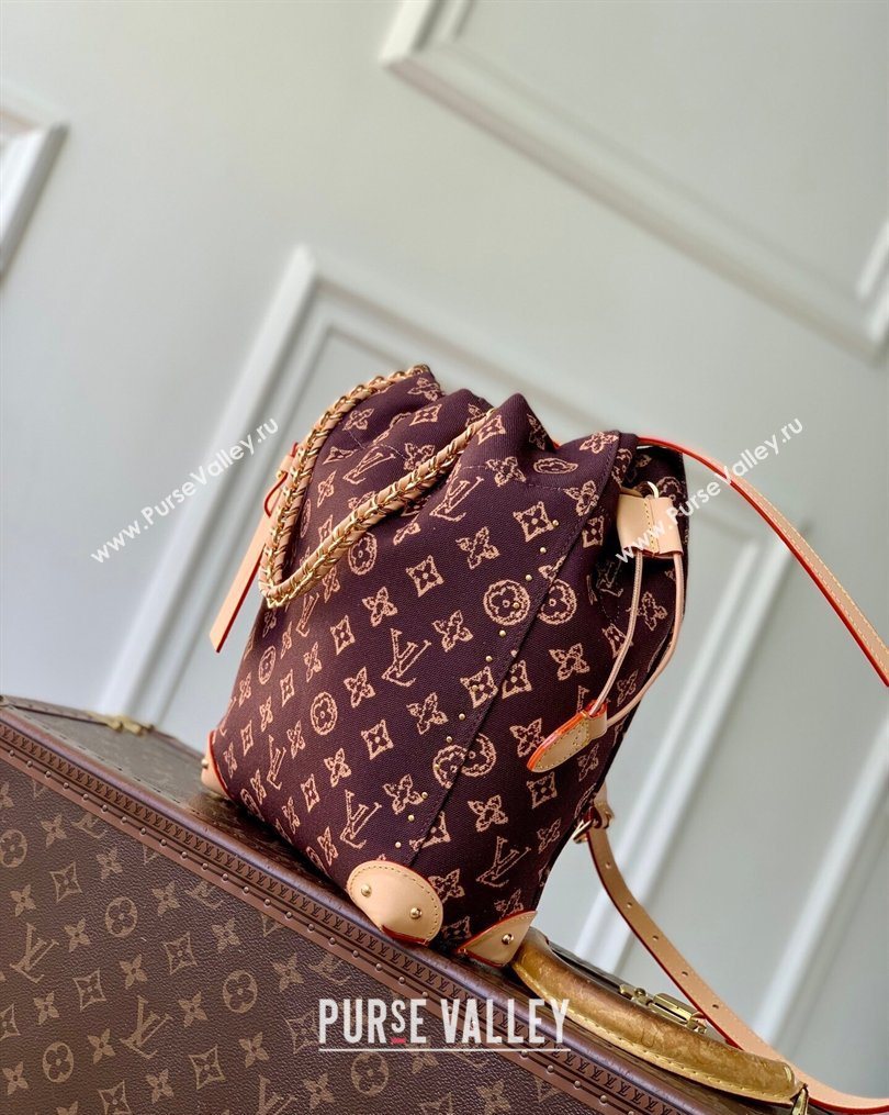 Louis Vuitton Noe Trunk Bag in Monogram Origine Ebene Canvas 2026 M28103 (KI-260202004)