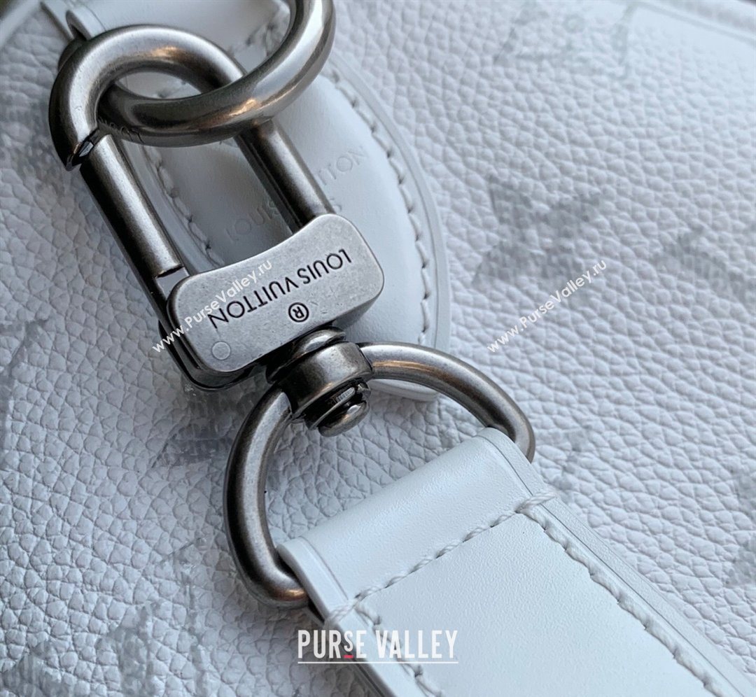 Louis Vuitton Speedy P9 Bandouliere 30 Bag in Motiph Leather M27144 White 2026 (KI-260202050)
