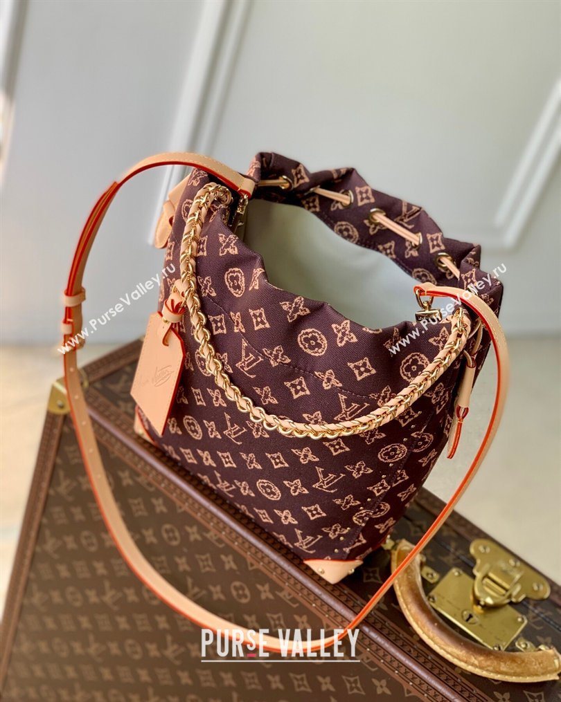 Louis Vuitton Noe Trunk Bag in Monogram Origine Ebene Canvas 2026 M28103 (KI-260202004)