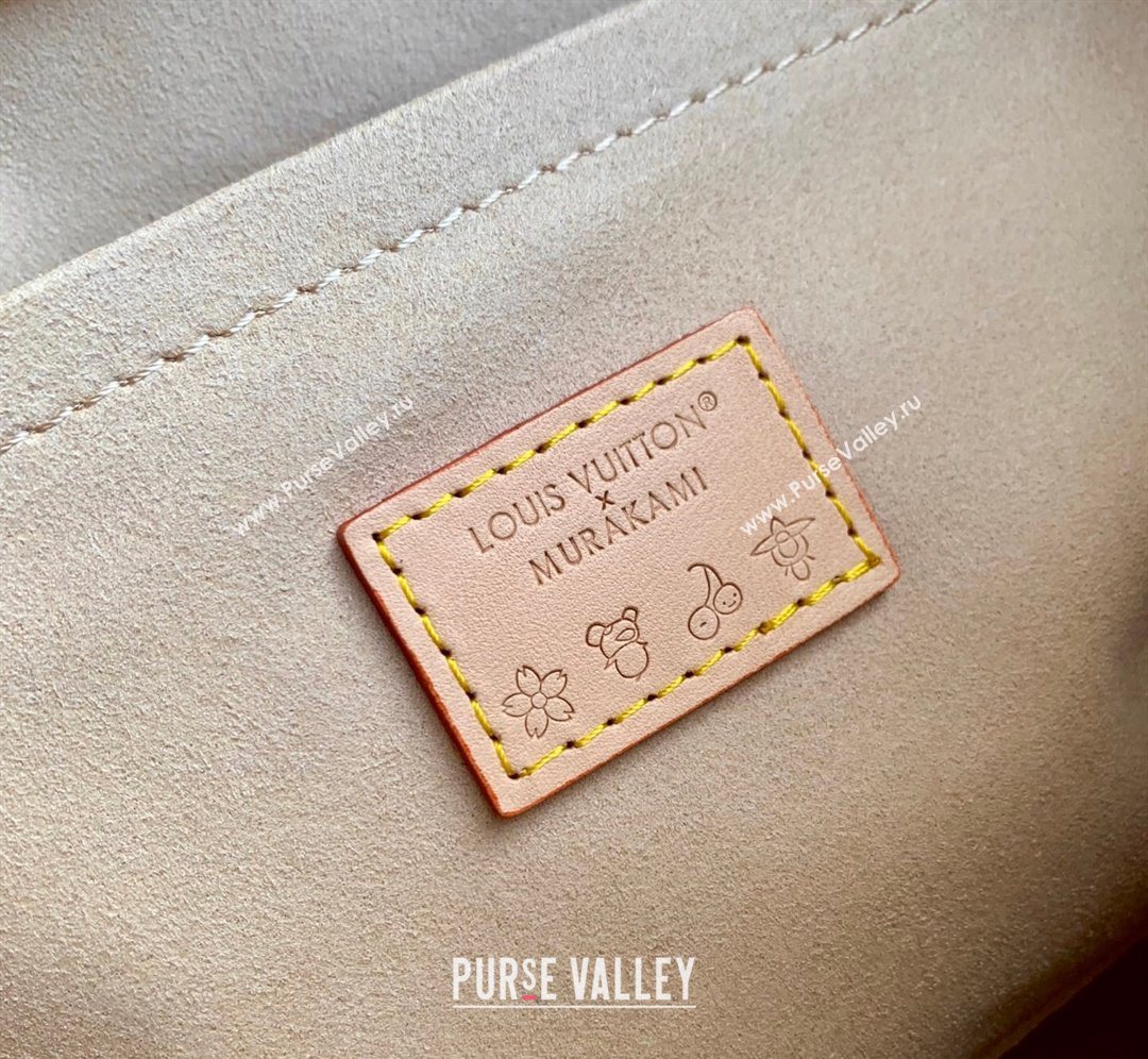 Louis Vuitton LV x TM CarryAll East West bag in Multicolor/White Canvas 2026 M27578 (KI-260202052)