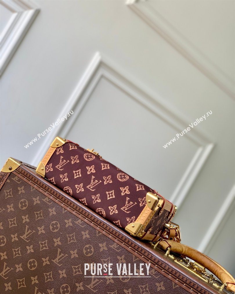 Louis Vuitton Side Trunk MM Bag in Monogram Origine Ebene Canvas 2026 M27516 (KI-260202001)