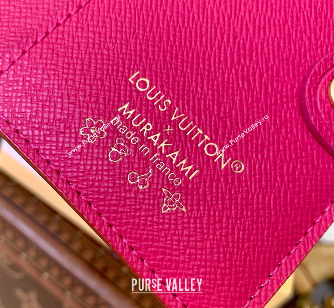 Louis Vuitton LV x TM Lisa Wallet in Multicolor/White Canvas 2026 M27736 (KI-260202054)