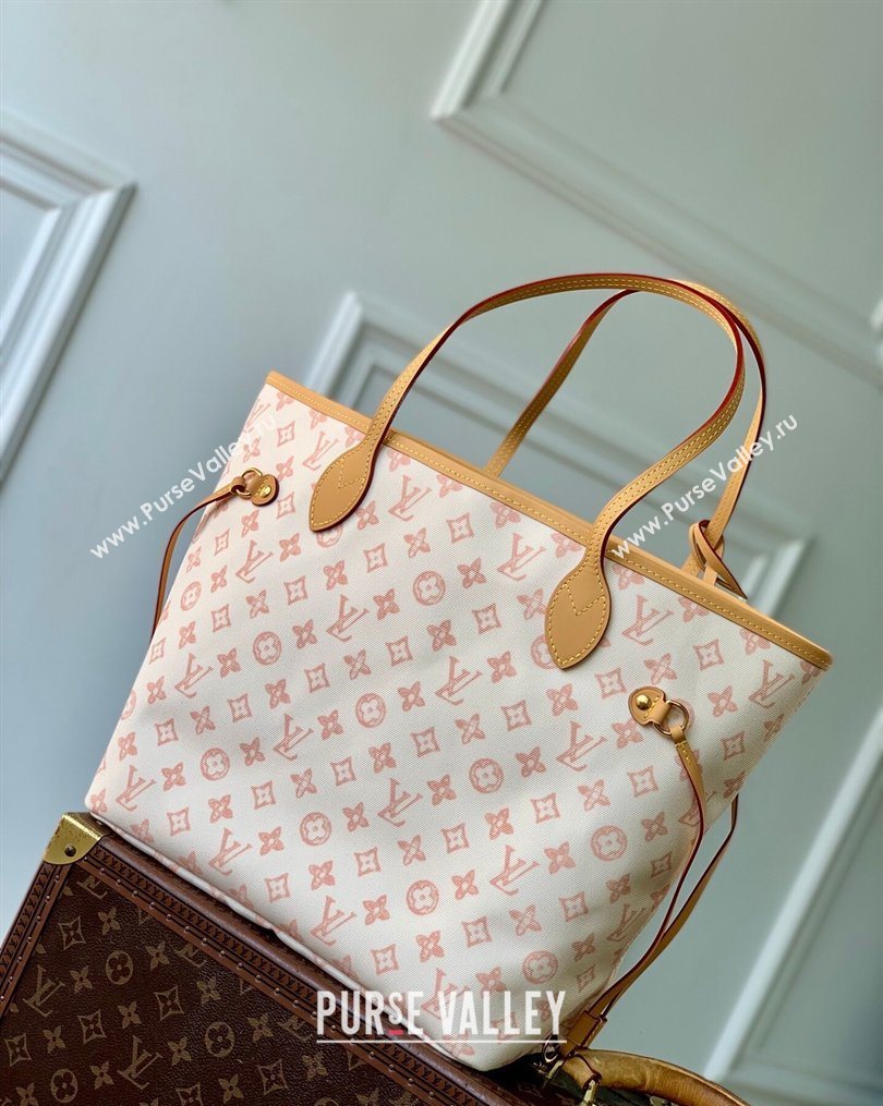 Louis Vuitton Neverfull MM Bag in Monogram Origine Linen 2026 M27521 (KI-260202006)