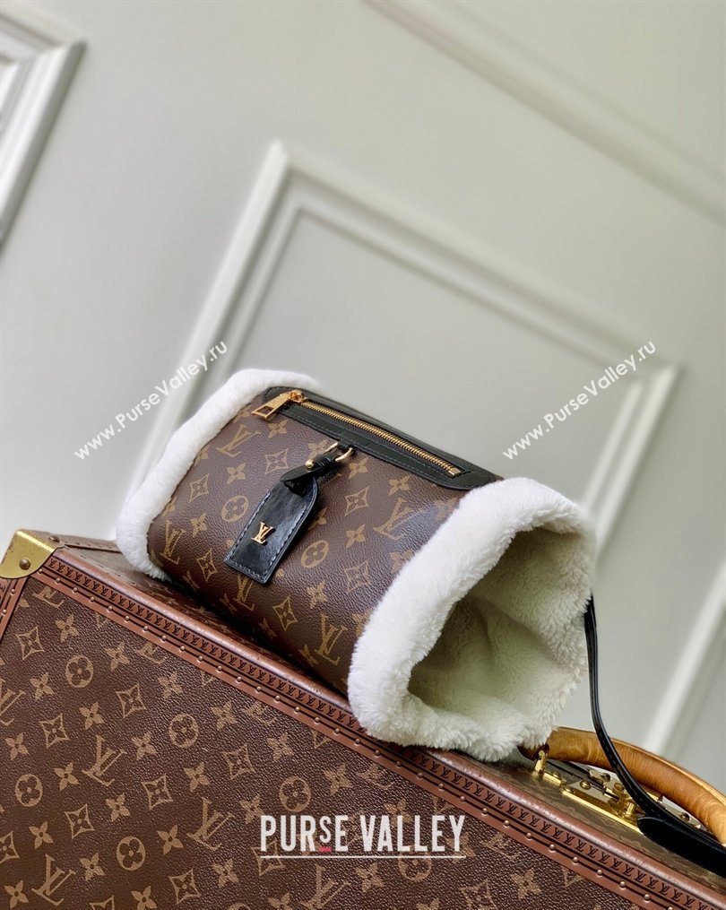 Louis Vuitton Teddy Mitt Bag in Monogram Canvas and Shearling M26853 2026 (KI-260202057)