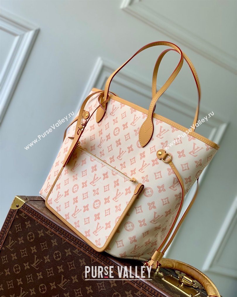 Louis Vuitton Neverfull MM Bag in Monogram Origine Linen 2026 M27521 (KI-260202006)