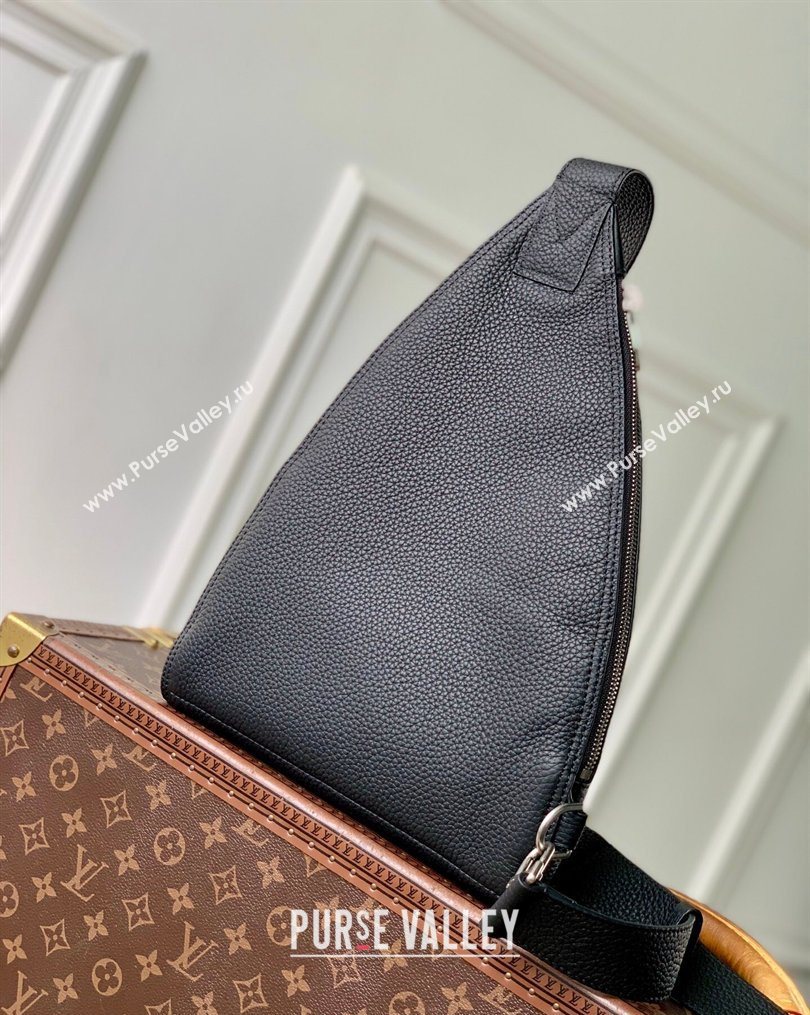Louis Vuitton Mens Delta Slingbag Bag in Black LV Touch Leather 2026 M27060 (KI-260202058)