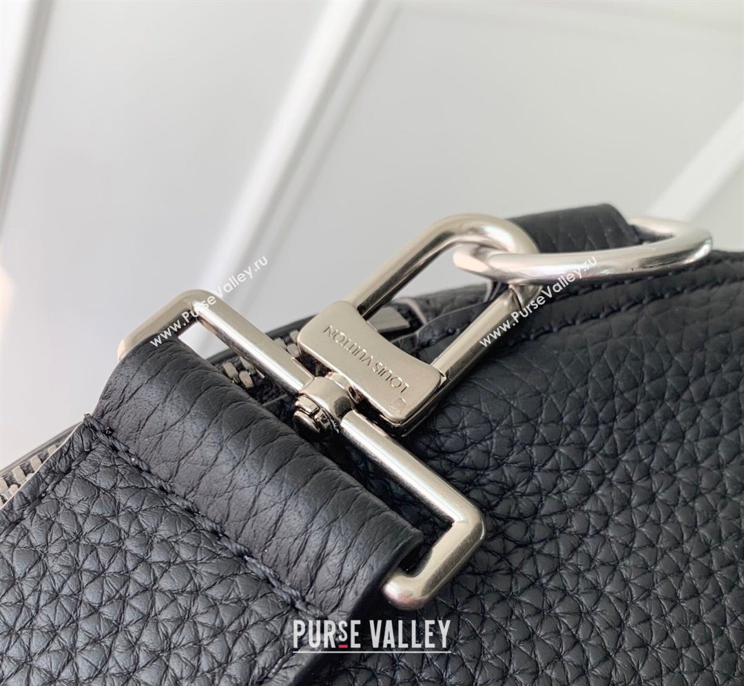 Louis Vuitton Mens Delta Slingbag Bag in Black LV Touch Leather 2026 M27060 (KI-260202058)