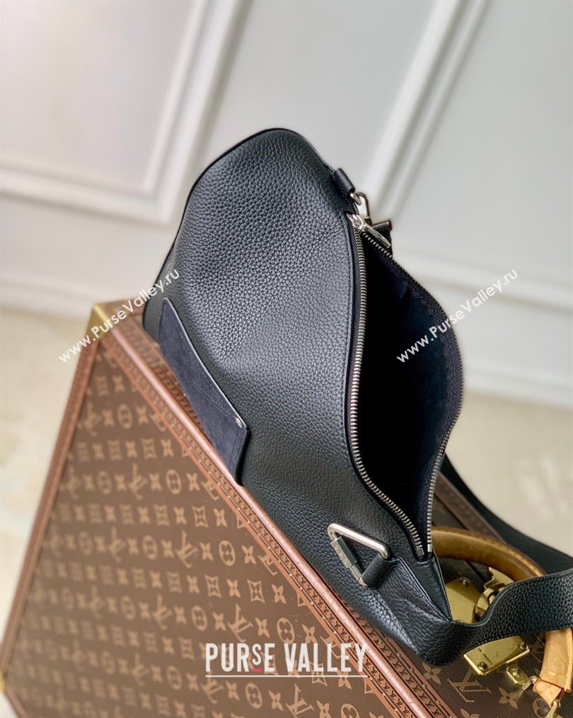 Louis Vuitton Mens Delta Slingbag Bag in Black LV Touch Leather 2026 M27060 (KI-260202058)