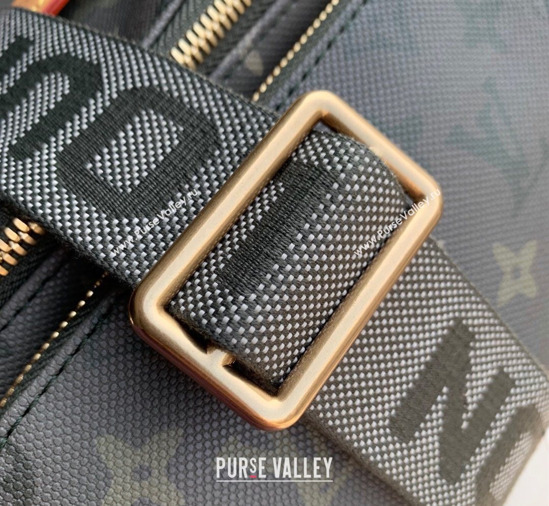 Louis Vuitton Rush Bumbag Bag in Khaki Green Monogram Surplus Canvas 2026 M26933 (KI-260202028)