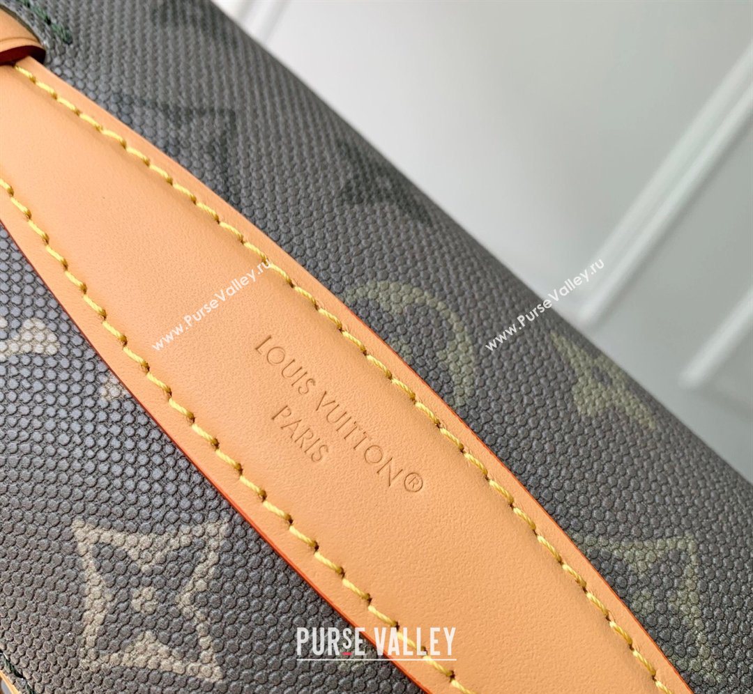 Louis Vuitton Rush Bumbag Bag in Khaki Green Monogram Surplus Canvas 2026 M26933 (KI-260202028)