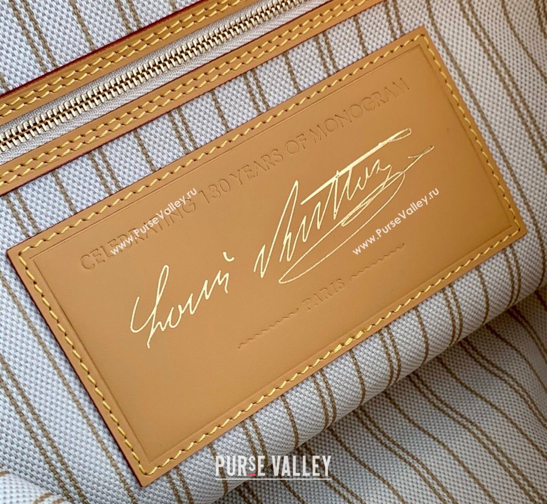 Louis Vuitton Neverfull MM Bag in Monogram Origine Linen 2026 M27521 (KI-260202006)