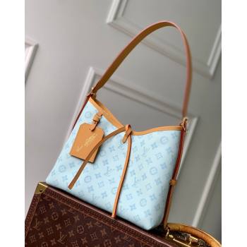 Louis Vuitton CarryAll PM Bag in Monogram Origine Blue Courrier 2026 M27532 (KI-260202010)