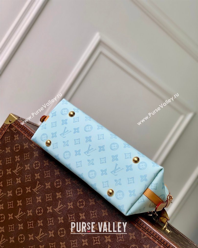 Louis Vuitton CarryAll PM Bag in Monogram Origine Blue Courrier 2026 M27532 (KI-260202010)