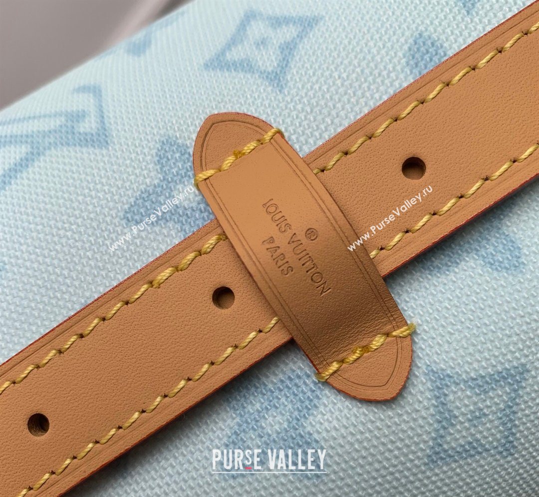 Louis Vuitton CarryAll PM Bag in Monogram Origine Blue Courrier 2026 M27532 (KI-260202010)