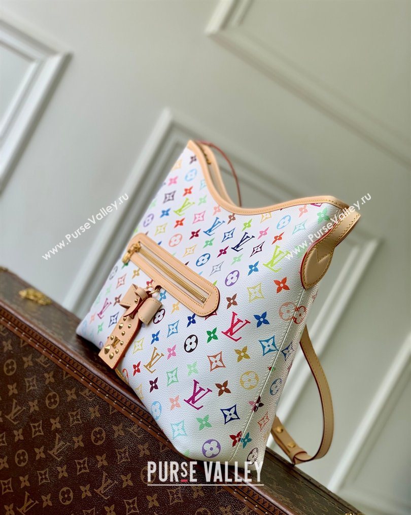 Louis Vuitton LV x TM Lineup Bag in Multicolor/White Canvas M27582 2026 (KI-260202013)