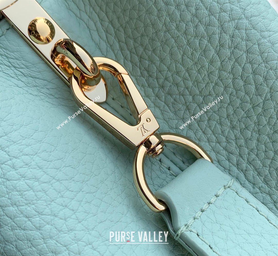 Louis Vuitton Crafty Capucines BB Bag in Grained Leather with Tassel Green 2026 M25466 (KI-260202071)