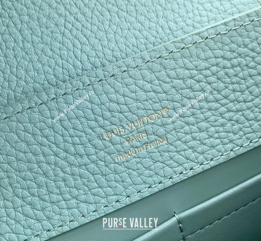 Louis Vuitton Crafty Capucines BB Bag in Grained Leather with Tassel Green 2026 M25466 (KI-260202071)